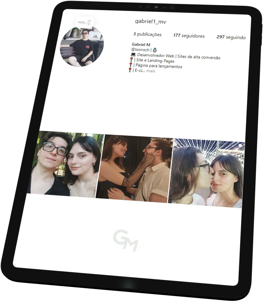 Instagram gabriel mockup